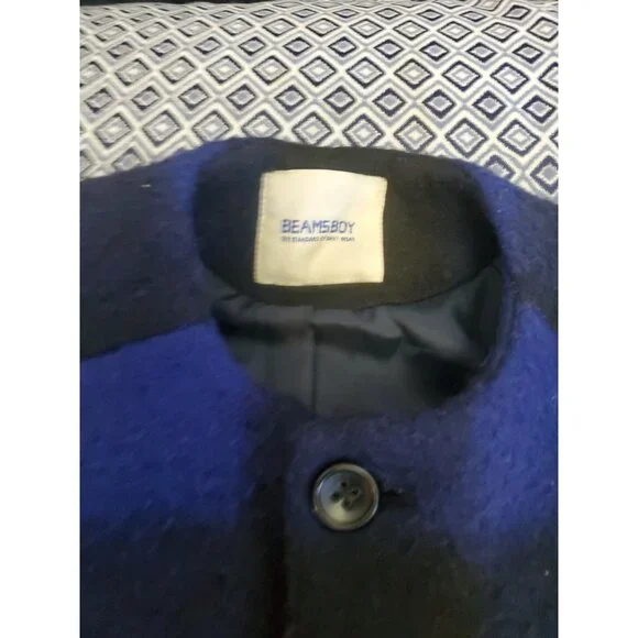 Beams Boy Wool Coat Women's Size XL - Picture 3 of 16